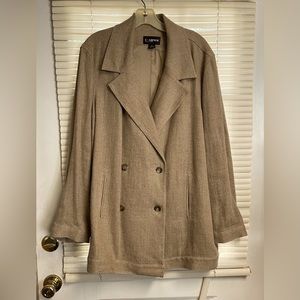 Ellen Tracy Company Women’s Double Breasted Suit Jacket size 1X